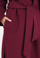 SIMONA CORSELLINI Cappotto lungo bordeaux da donna A25CPCPV0101-C00177 V0741 SIMONA CORSELLINI 