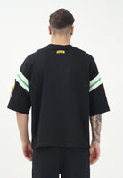 BARROW T-shirt a manica corta nera per uomo e donna con grafica Barrow S5BWUATH030 110 BARROW 