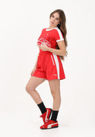 PUMA Shorts sportivo T7 4" rosso da donna 634620 11 PUMA 