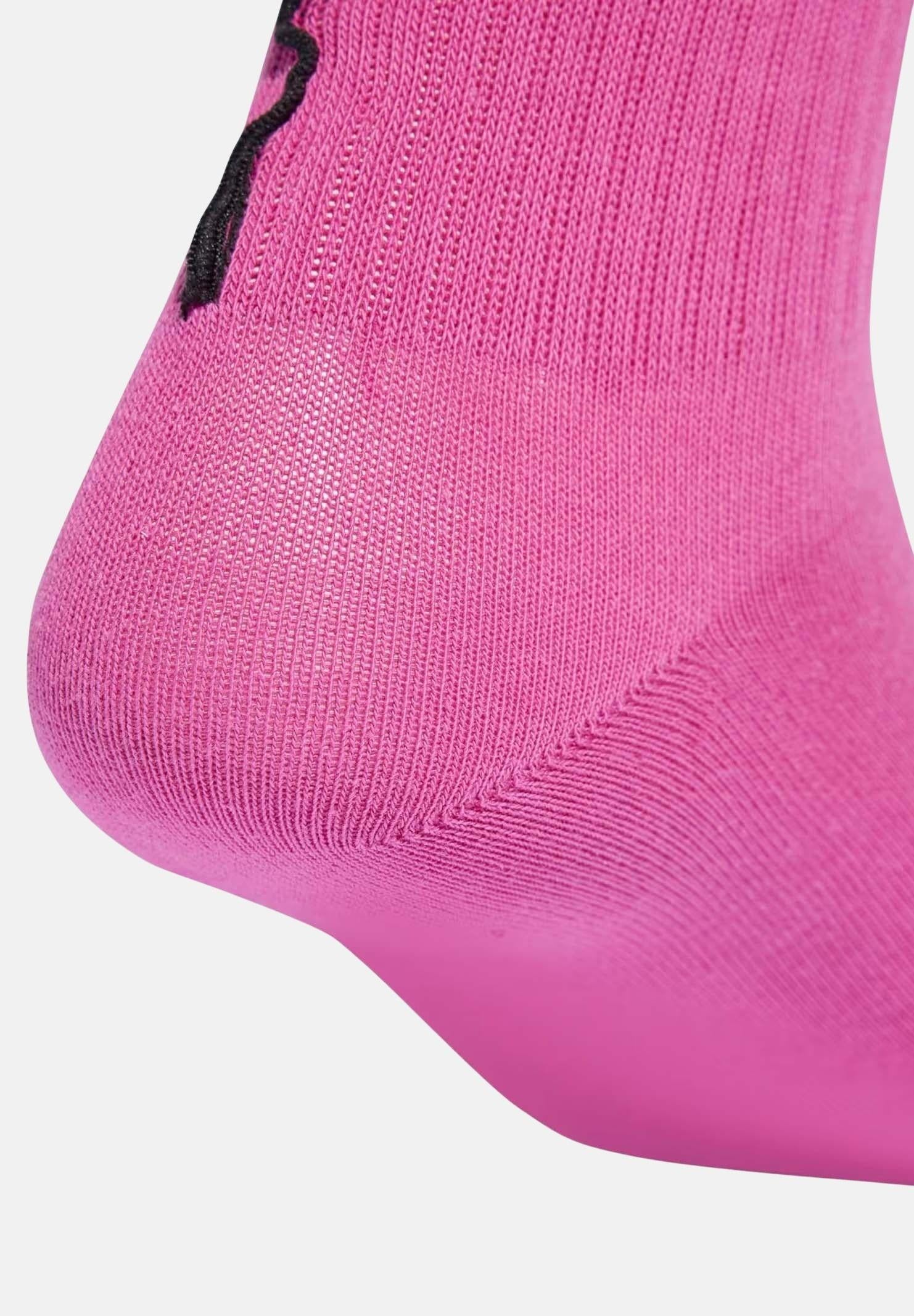 ADIDAS ORIGINALS Calzini (2paia) Ruffle Crew neri e fucsia da donna JX5210 , ADIDAS ORIGINALS 