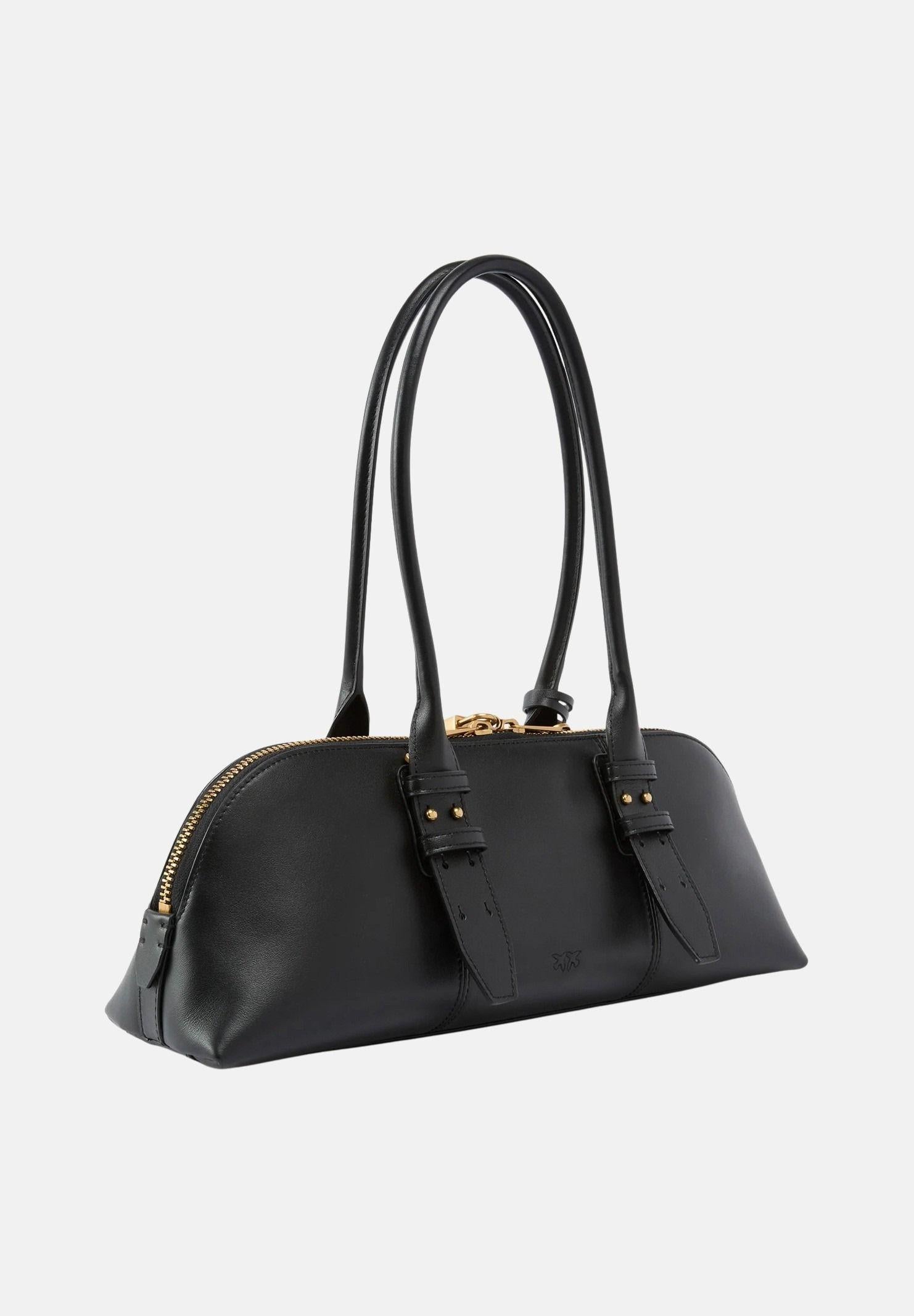 PINKO Borsa a spalla Escape Bag Horizontal nera da donna 106169A0QO Z99Q PINKO 