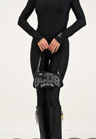 GCDS Borsa a spalla nera da donna con logo GCDSMCN001 99 GCDS 