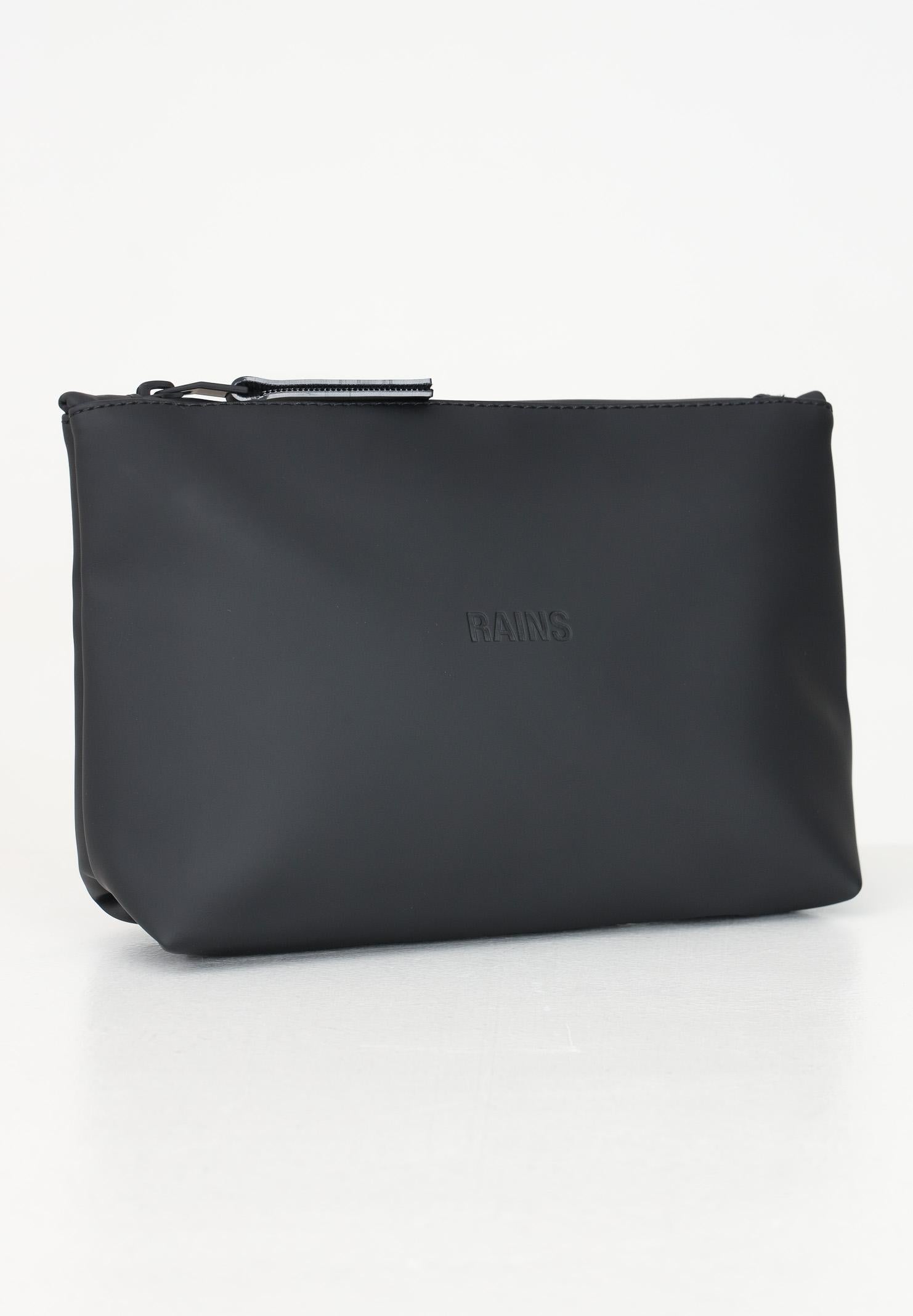 Pochette Cosmetic Bag nera per uomo e donna RA15600 BLA RAINS 