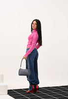 ADIDAS ORIGINALS Jeans Adicolor Denim 3-Stripes in denim chiaro da donna JD2574  ADIDAS ORIGINALS 