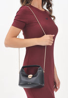 CALVIN KLEIN Borsa a mano nera da donna con fibbia LV04K3177G UB1 CALVIN KLEIN 