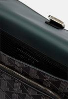 LACOSTE Borsa a tracolla nera per uomo e donna con motivo monogram The Blend NH4411 H45 LACOSTE 