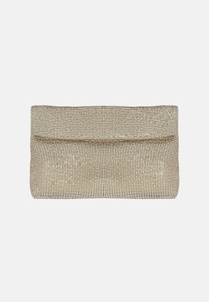 TWENTY FOURHAITCH Pochette oro da donna con micro strass BAG0005362P OR TWENTY FOURHAITCH 