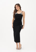 PINKO Abito midi CARRUBA nero da donna 106637A31P Z99 PINKO 