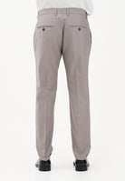 PATRIZIA PEPE Pantalone elegante fango da uomo 5PA429A1WK S184 PATRIZIA PEPE 