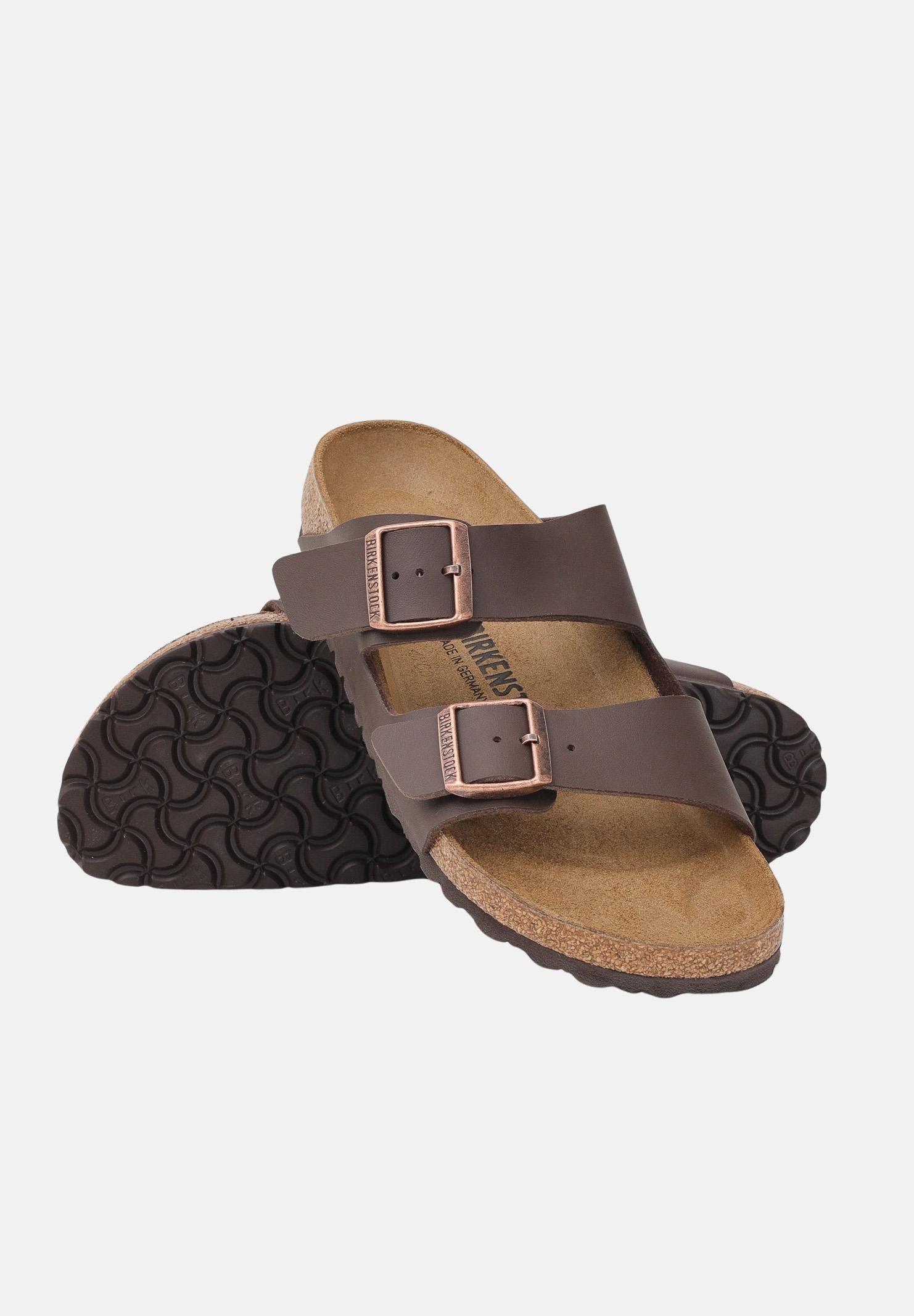 BIRKENSTOCK ciabatte Arizona Brown marrone scuro da uomo e donna 051703 . BIRKENSTOCK 