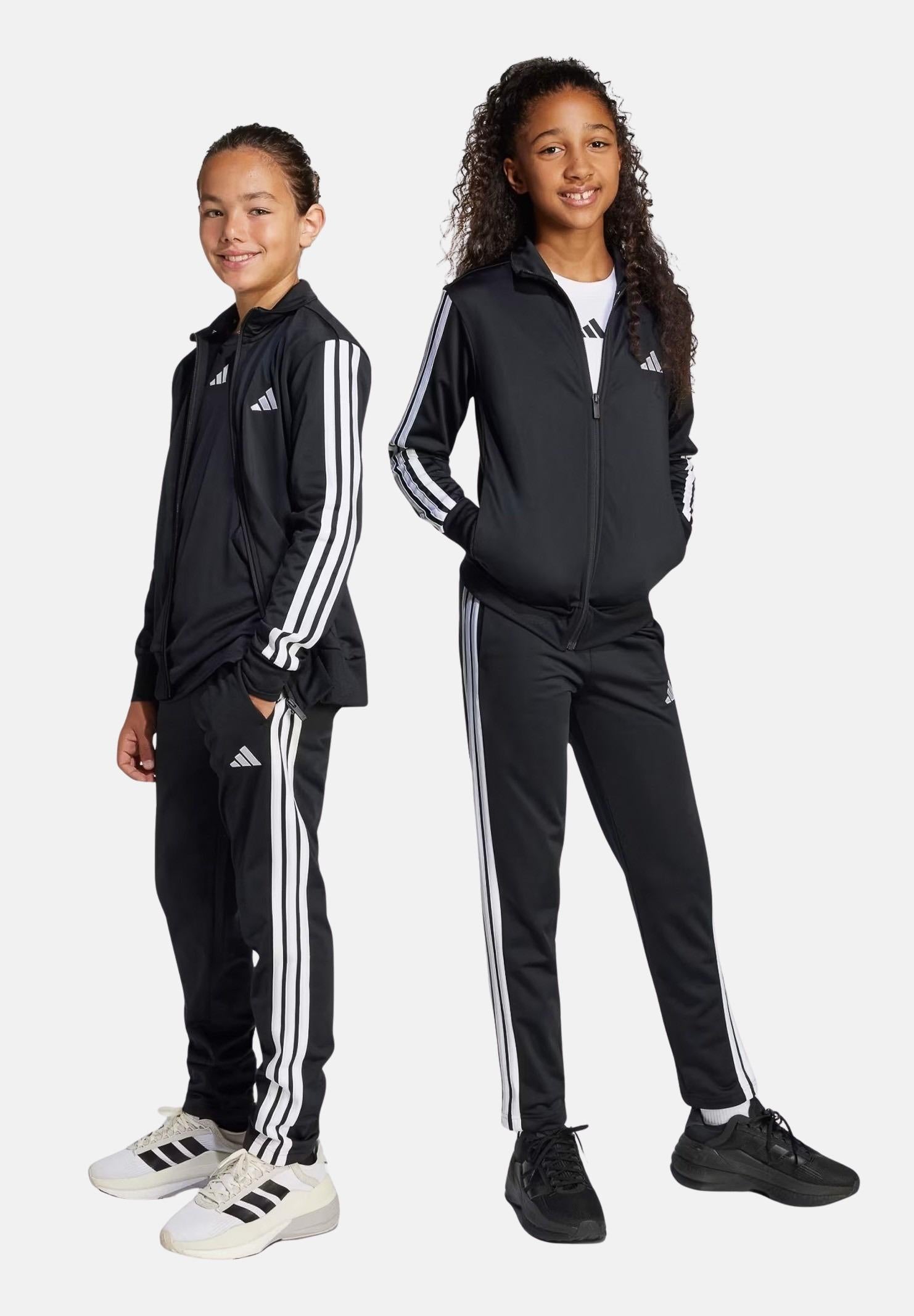 ADIDAS PERFORMANCE Tuta Essentials Climacool nera per bambino e bambina JD6502 . ADIDAS PERFORMANCE 