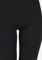 VICOLO Pantalone nero da donna con spacchetti TF1945 NE VICOLO 