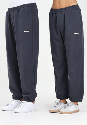 BARROW Pantalone sportivo grigio per uomo e donna con logo F5BWUAFP071 251 BARROW 