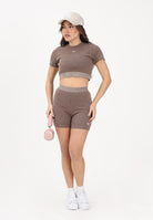 ADIDAS ORIGINALS Ciclista Essentials Washed marrone da donna KE3228 . ADIDAS ORIGINALS 