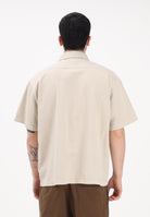 DICKIES Camicia a manica corta Unionville beige da uomo DK0A88N90ST1 . DIckies 