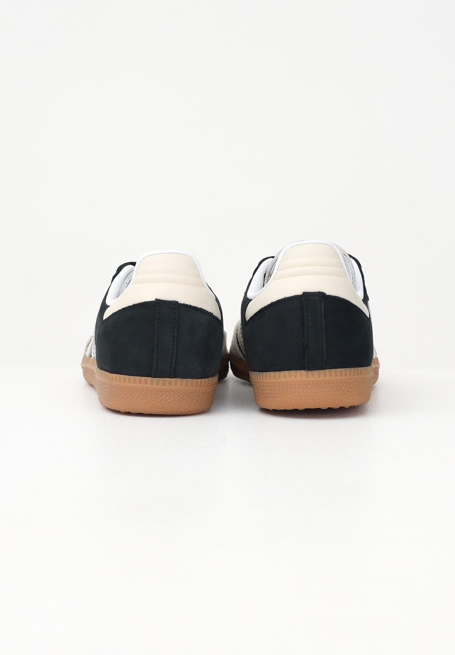 ADIDAS ORIGINALS Sneakers SAMBA OG nere e panna per uomo e donna IE5836 . ADIDAS ORIGINALS 