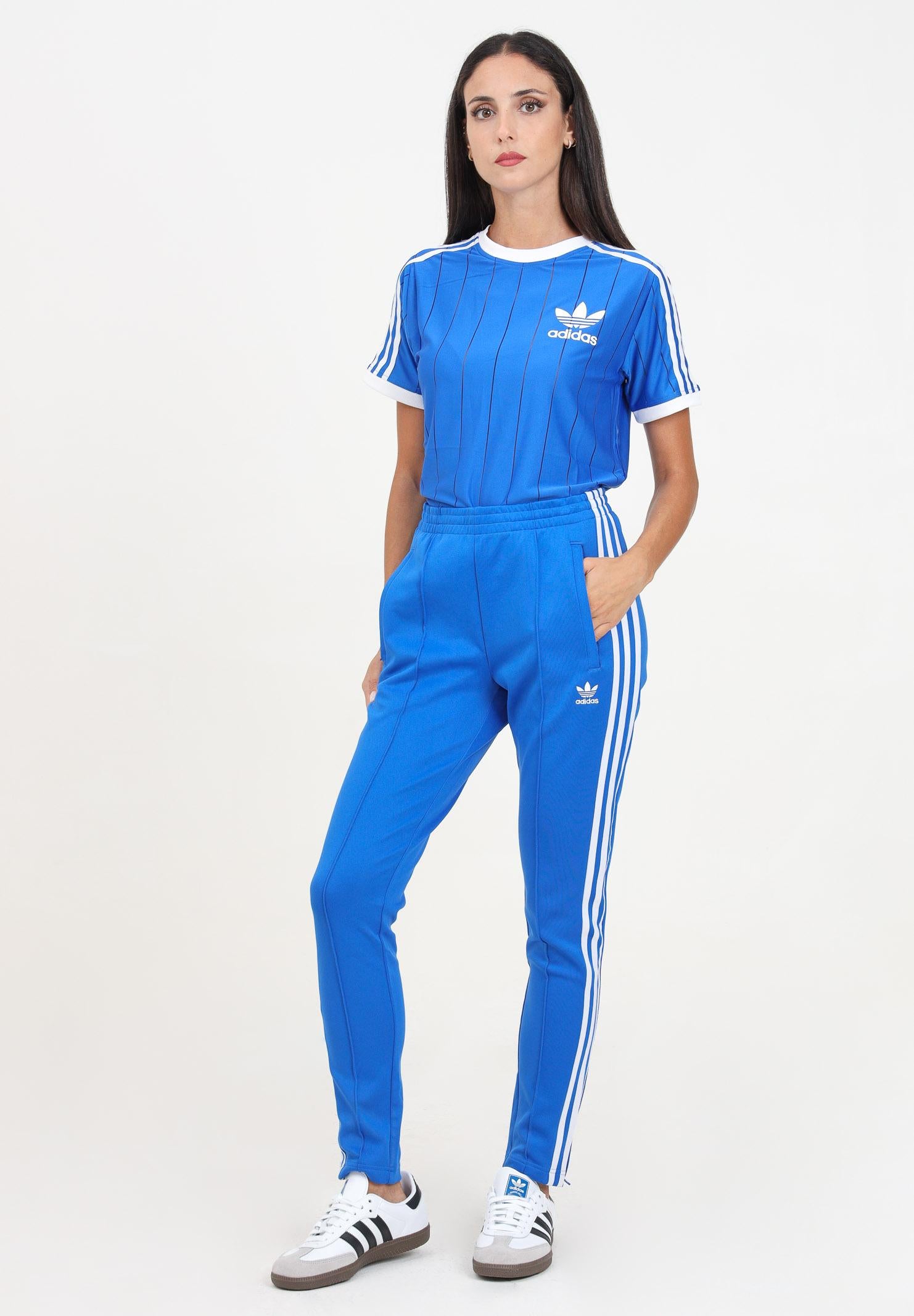 ADIDAS ORIGINALS Pantalone sportivo Adicolor SST blu da donna IY2175  ADIDAS ORIGINALS 