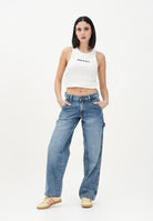 DICKIES Jeans Carpenter Stevensville in denim da donna DK0A863SK211  DIckies 
