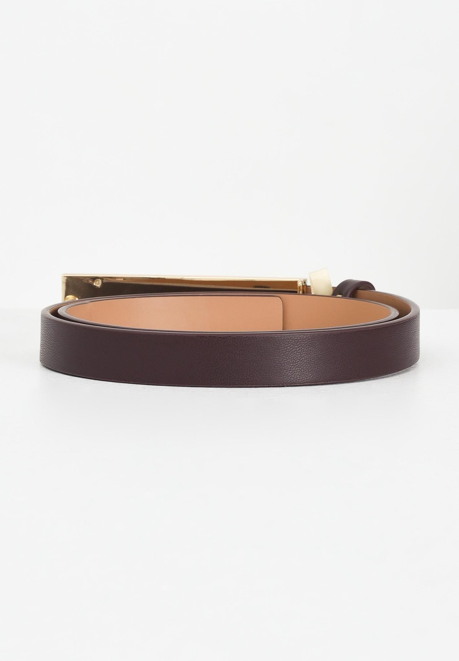 ELISABETTA FRANCHI Cintura bordeaux da donna CT76S56E2 EA4 ELISABETTA FRANCHI 