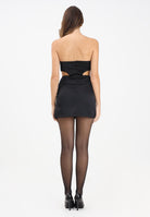 NOELL MAGGINI Abito corto nero da donna con castoni 00126105 NE NOELL MAGGINI 