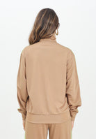 ADIDAS ORIGINALS Felpa con zip adicolor Classic Firebird Loose beige da donna JW1249 . ADIDAS ORIGINALS 