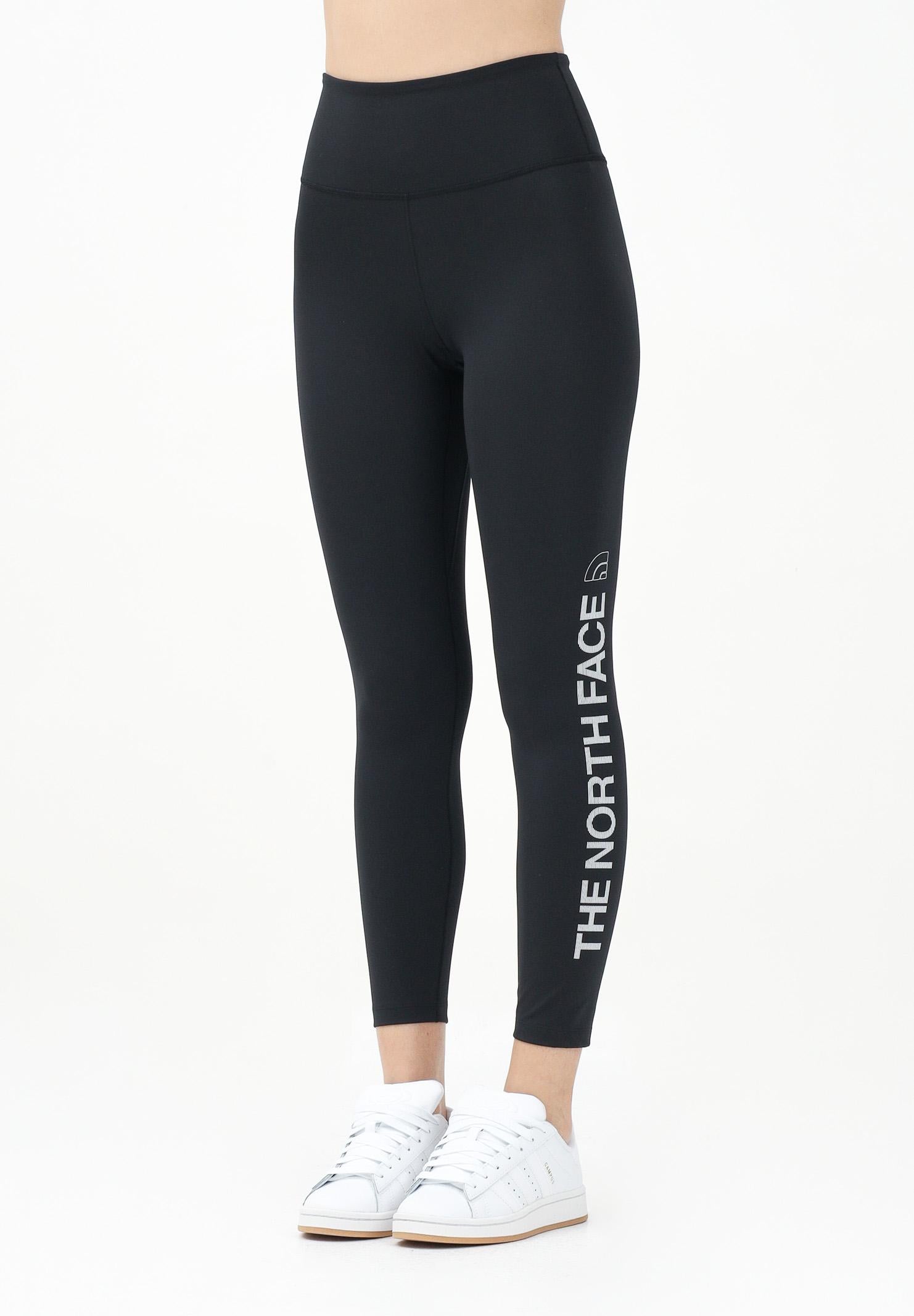THE NORTH FACE Leggings FLEX HIGH RISE 7/8 LINES GRAPHIC nero da donna NF0A8BQSJK31 . THE NORTH FACE 