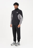 PUMA Tuta Essentials Block nera da uomo 694658 01 PUMA 