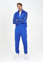 EA7 Tuta blu elettrico da uomo con logo 7M000970AF12449 UB087 EA7 