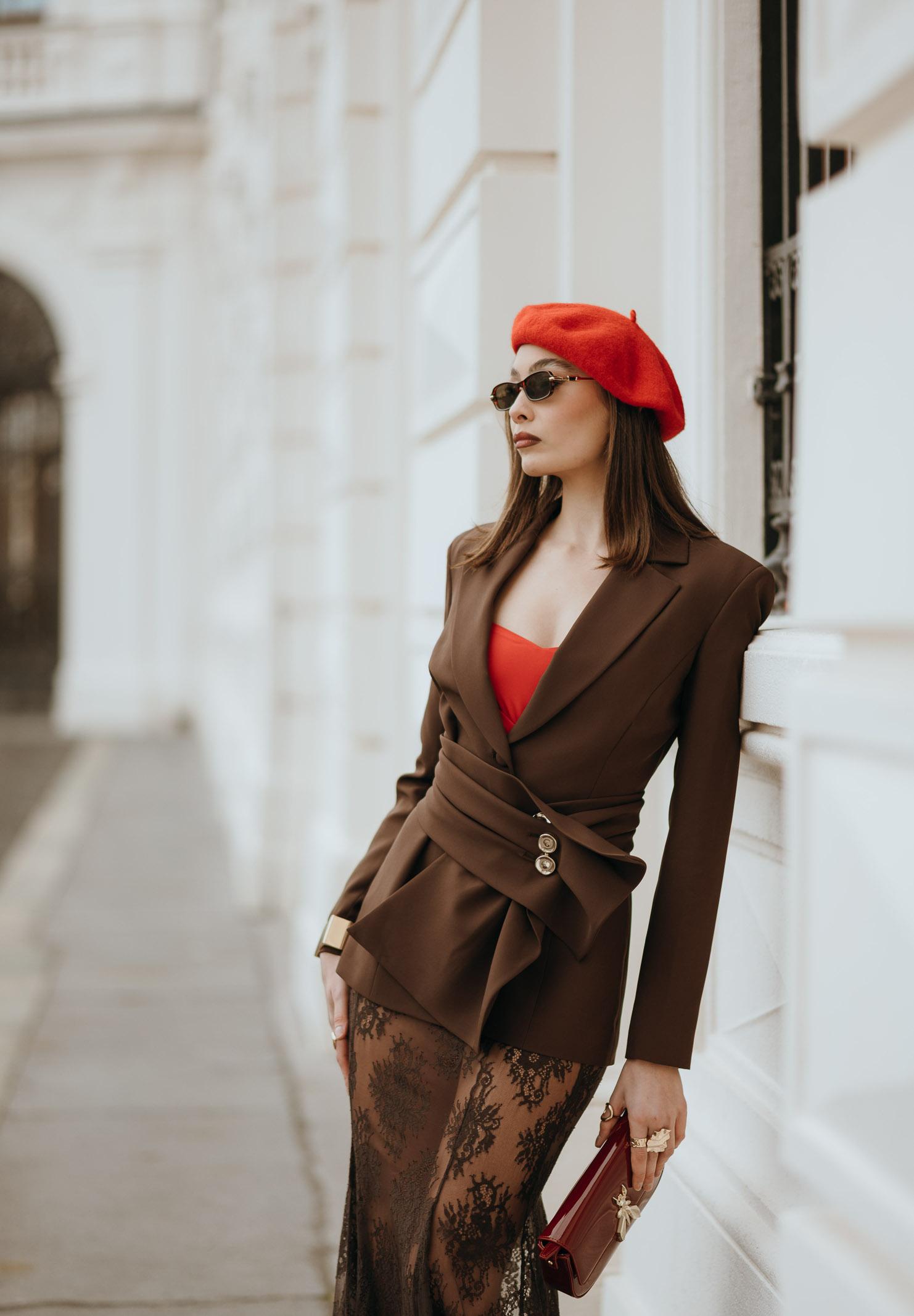 SANTAS Giacca ALLURE marrone da donna PV2622 NU SANTAS 