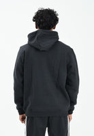 ADIDAS ORIGINALS Felpa con cappuccio Trefoil Essentials nera da uomo IY4930  ADIDAS ORIGINALS 