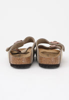 BIRKENSTOCK Ciabatte Arizona color taupe per uomo e donna 051463 . BIRKENSTOCK 