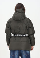 DSQUARED2 Piumino verde oliva per donna e bambina con cintura logata DQ2439D00BN DQ518 DSQUARED2 