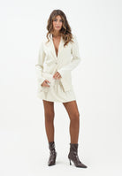 PINKO Gonna corta panna da donna 105767A2QV Z00 PINKO 