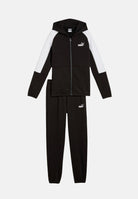 PUMA Tuta Essentials Block nera per bambino e bambina 689724 01 PUMA 