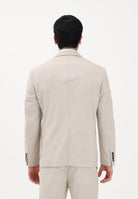 SELECTED HOMME Giacca monopetto beige da uomo 16100693 LISA SELECTED HOMME 