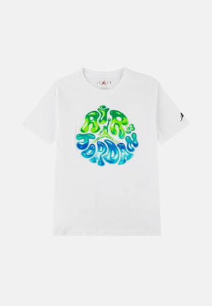 JORDAN T-shirt a manica corta Super Splash bianca da bambino 95F895 001 JORDAN 