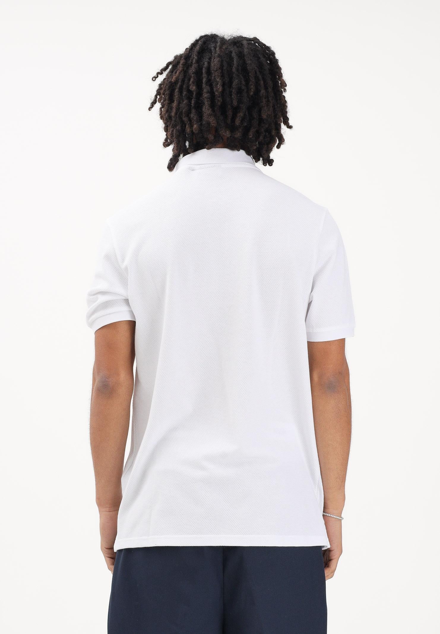LYLE & SCOTT Polo a manica corta bianca da uomo realizzata in cotone piqué SP2400V 626 LYLE & SCOTT 