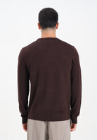 SELECTED HOMME Maglioncino girocollo marrone da uomo 16094647 Demitasse SELECTED HOMME 