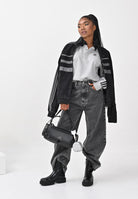 ADIDAS ORIGINALS Polo a manica lunga Adicolor grigia da uomo JY1399  ADIDAS ORIGINALS 