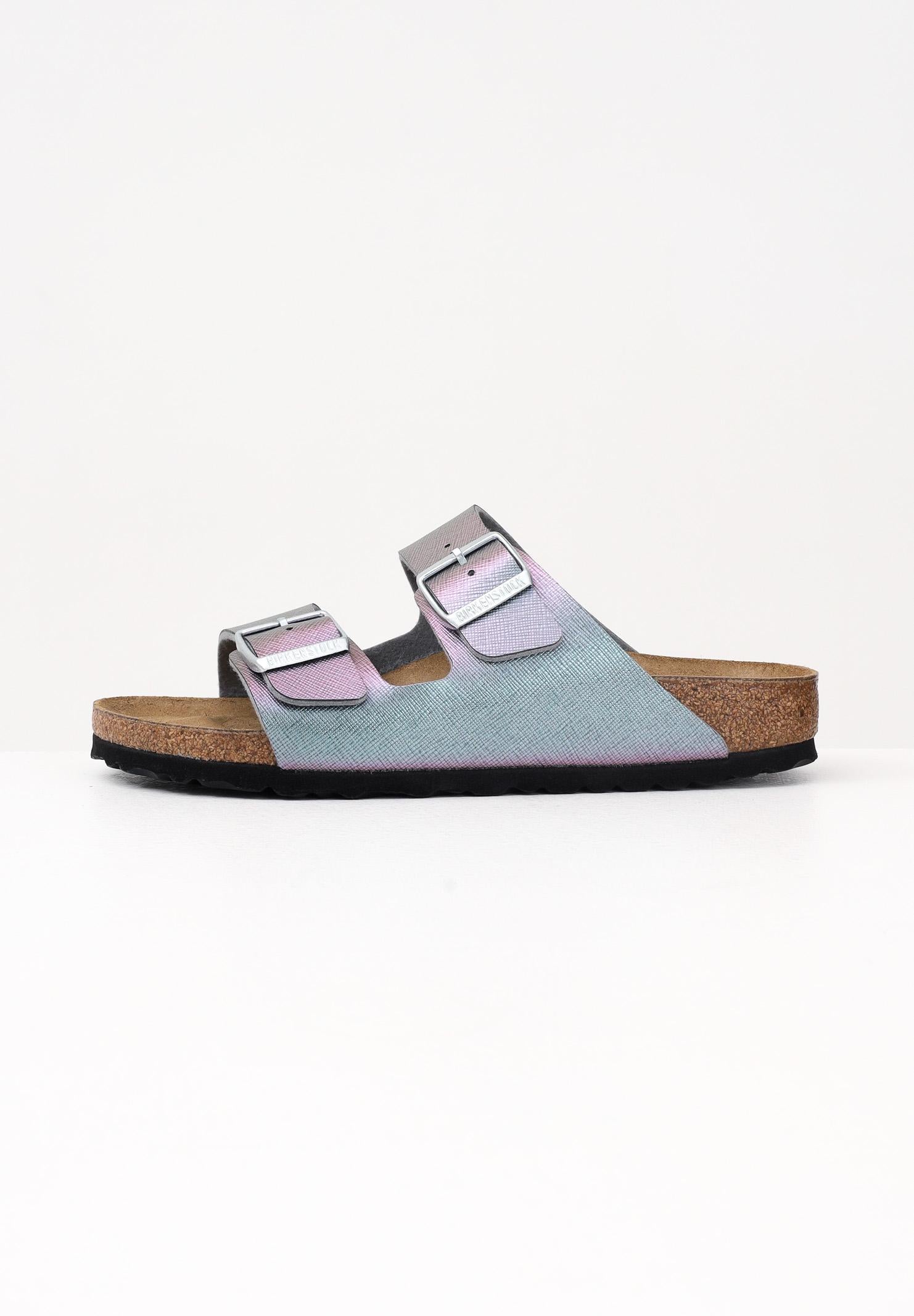 BIRKENSTOCK Ciabatte Arizona viola iridescente da donna 1029510 . BIRKENSTOCK 