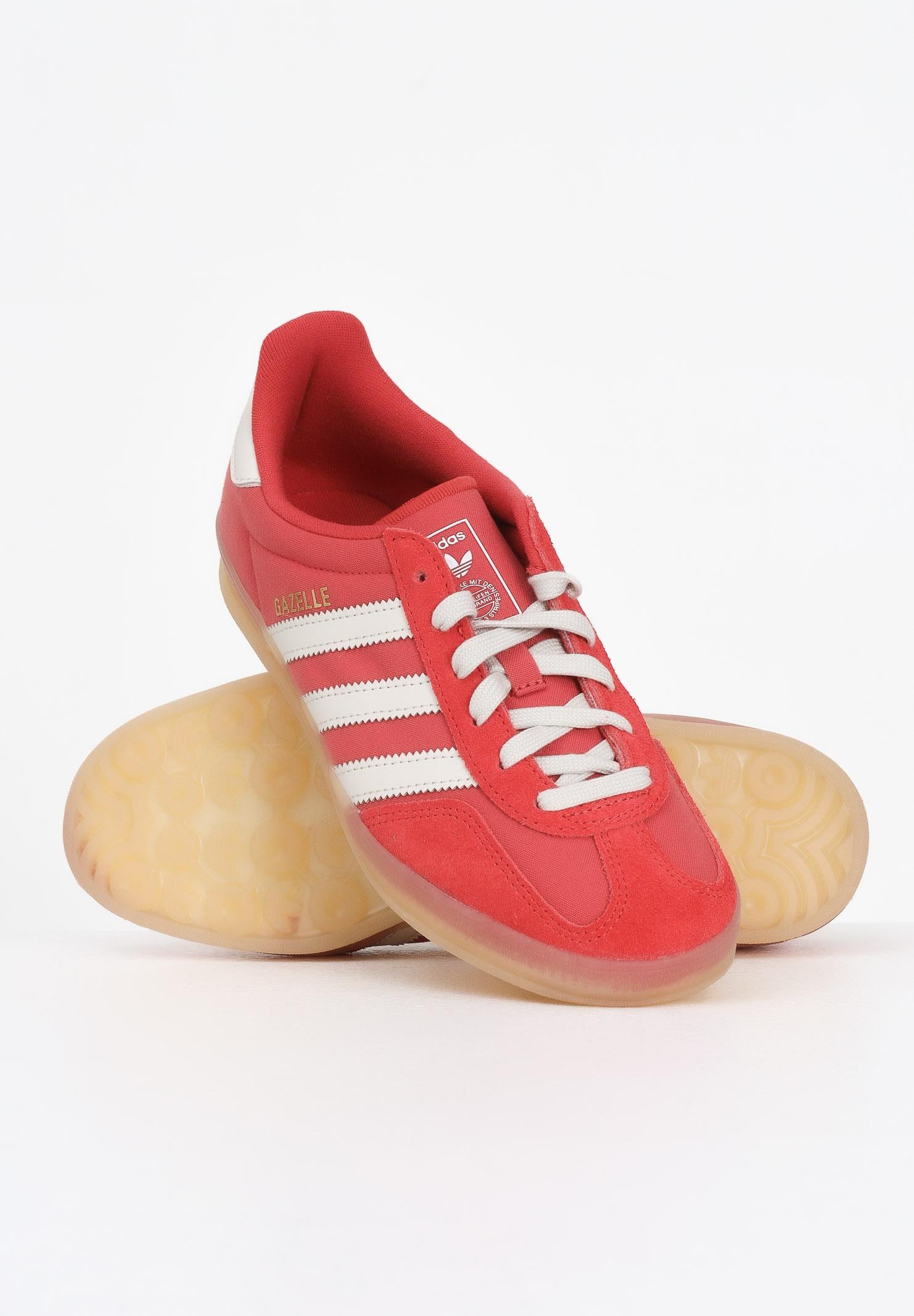 ADIDAS ORIGINALS Sneakers Gazelle Indoor rosse da uomo JQ8389  ADIDAS ORIGINALS 