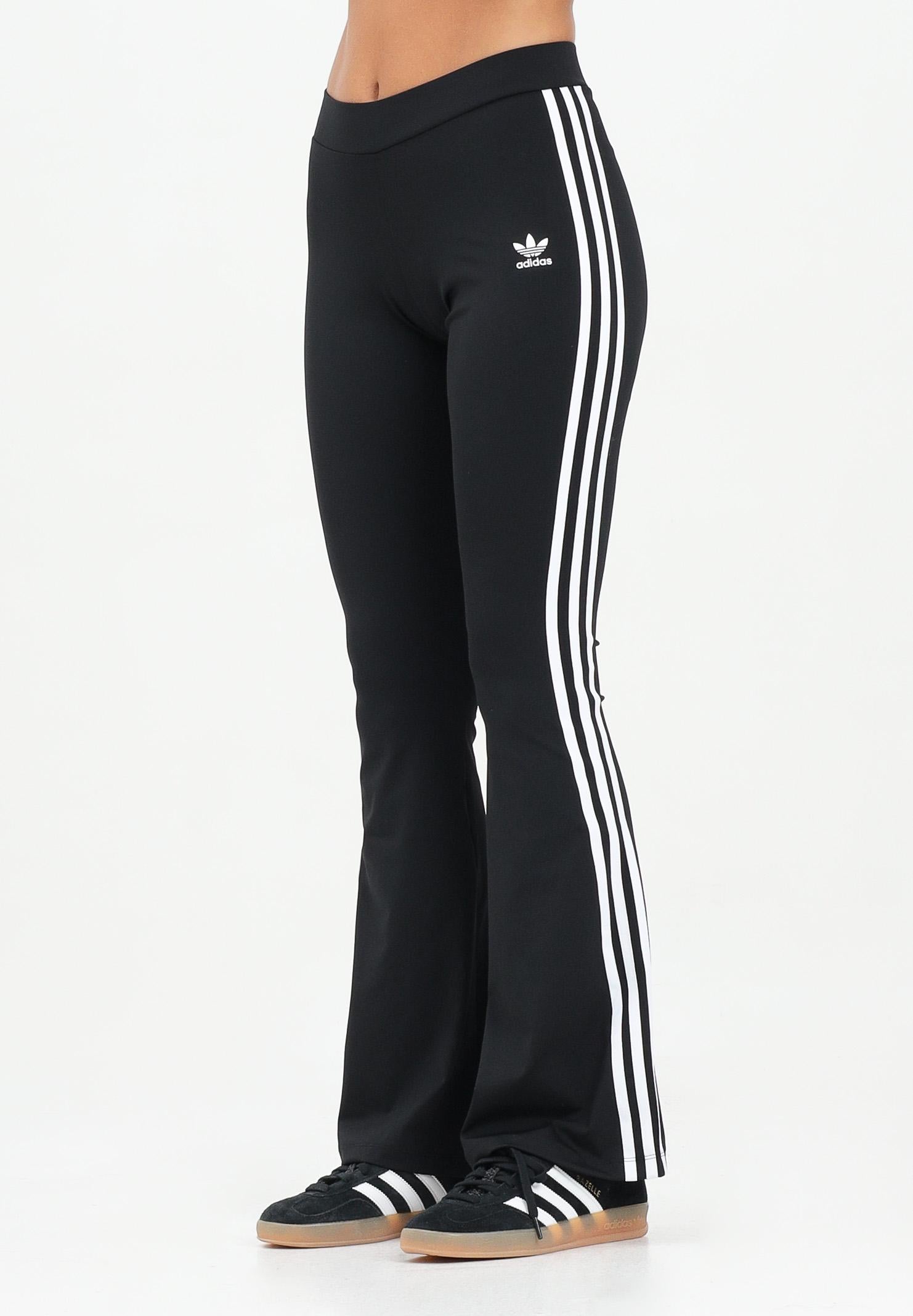 ADIDAS ORIGINALS Leggings sportivo Flared nero da donna IN1100  ADIDAS ORIGINALS 