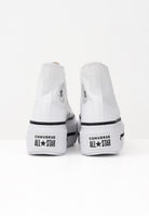 CONVERSE Sneakers Chuck Taylor All Star Lift Double Stack bianche da donna A12976C . CONVERSE 