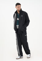 ADIDAS ORIGINALS Pantalone sportivo Front Stripes Woven Cargo nero da uomo JV9892  ADIDAS ORIGINALS 