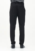 PATRIZIA PEPE Pantalone elegante nero da uomo 5PA429A498 K103 PATRIZIA PEPE 