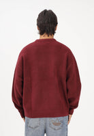 ADIDAS ORIGINALS Maglione girocollo Adidas Originals Athletic Department bordeaux per uomo e donna KF2537 . ADIDAS ORIGINALS 