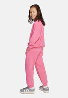 ADIDAS ORIGINALS Tuta Trefoil Crew rosa da bambina JY1152  ADIDAS ORIGINALS 