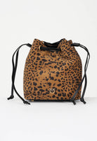 PINKO Borsa mini cammello da donna in Suede Leopardato 104303A32A M35Q PINKO 