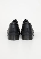 DR.MARTENS Scarpe stringate Vegan 8053 Quad Mono in pelle nere da donna 31176001-V 8053 QUAD MONO  DR.MARTENS 