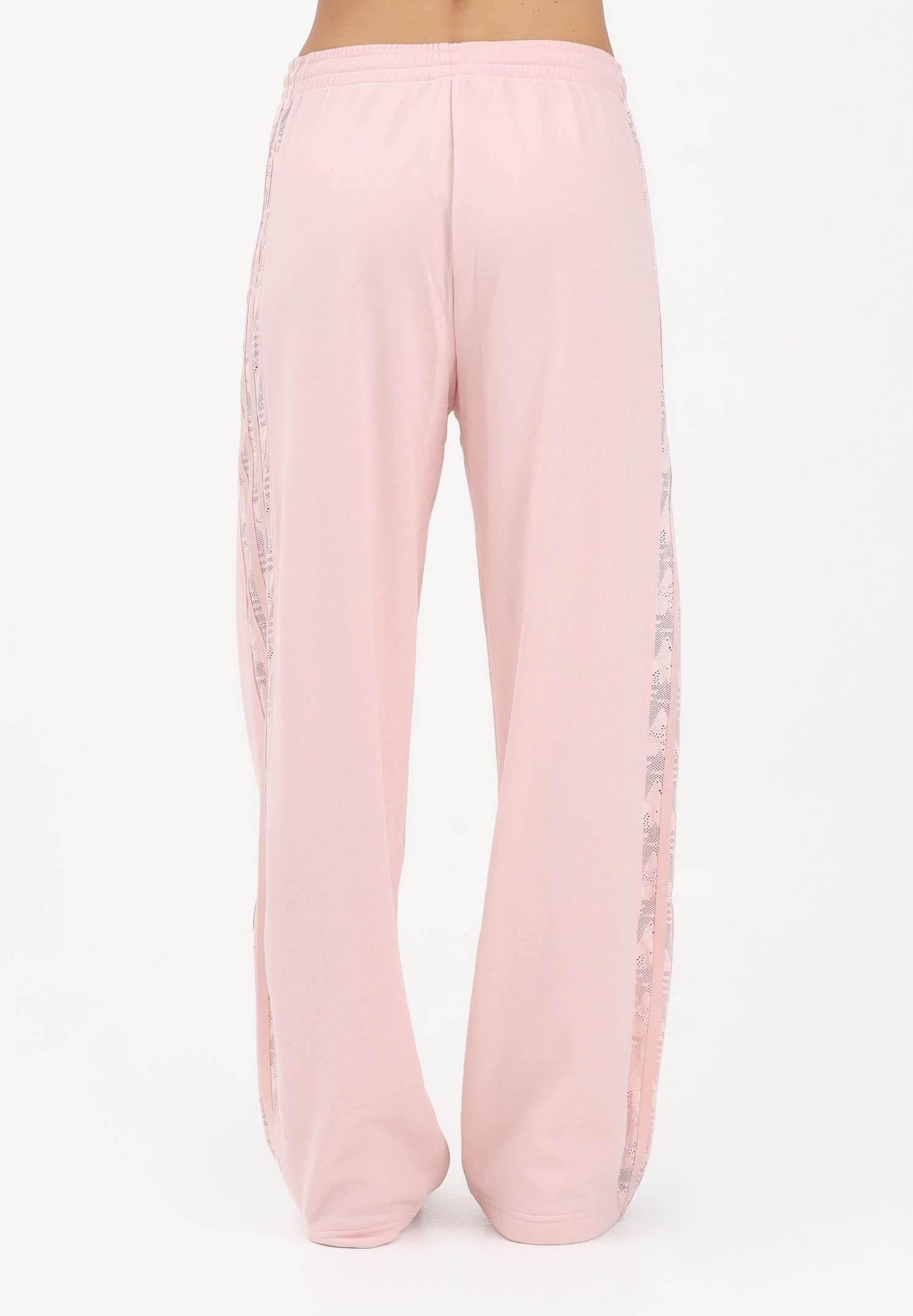 ADIDAS ORIGINALS Pantalone sportivo FIREBIRD IN PIZZO rosa da donna KC6444 . ADIDAS ORIGINALS 